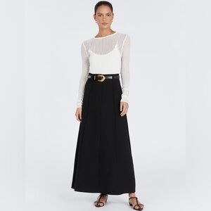 DISSH Willa Maxi Skirt Black